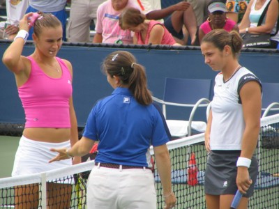 Jelena Kostanic and Karolina Sprem (2004 US Open)