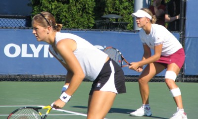 Maret Ani and Tatiana Perebiynis (2004 US Open)