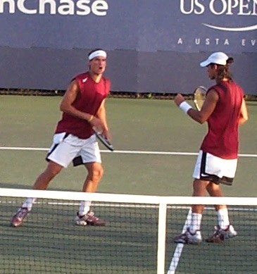 Feliciano Lopez and Fernando Verdasco (2004 US Open)