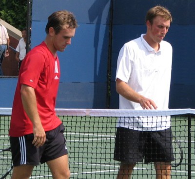 Andrea Stoppini and Brian Vahaly (2004 US Open)