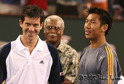 Paradorn Srichaphan and Tim Henman (2005 Indian Wells)