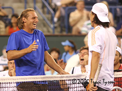 Guillermo Coria and David Nalbandian (2005 Indian Wells)