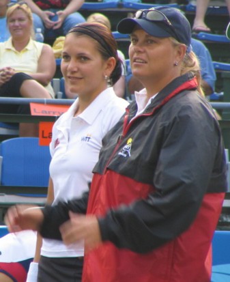 Chanelle Scheepers and Mariaan de Swardt (2005 World Team Tennis)