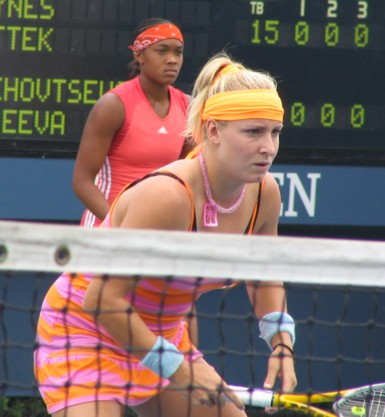 Angela Haynes and Bethanie Mattek (2005 US Open)