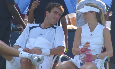 Justin Gimelstob and Meghann Shaughnessy (2005 US Open)