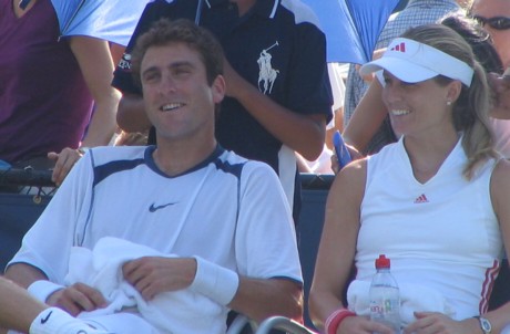 Justin Gimelstob and Meghann Shaughnessy (2005 US Open)