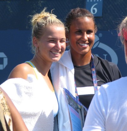 Megan Bradley and Kristi Miller (2005 US Open)