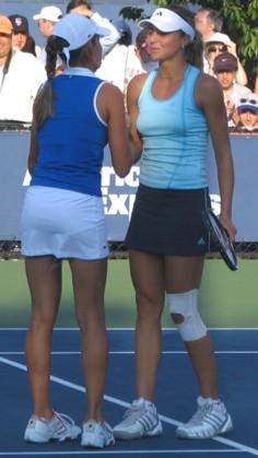 Gisela Dulko and Maria Kirilenko (2005 US Open)