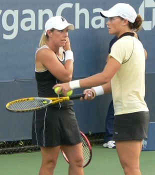 Lisa Raymond and Sam Stosur (2005 US Open)