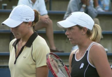 Lisa Raymond and Sam Stosur (2005 US Open)