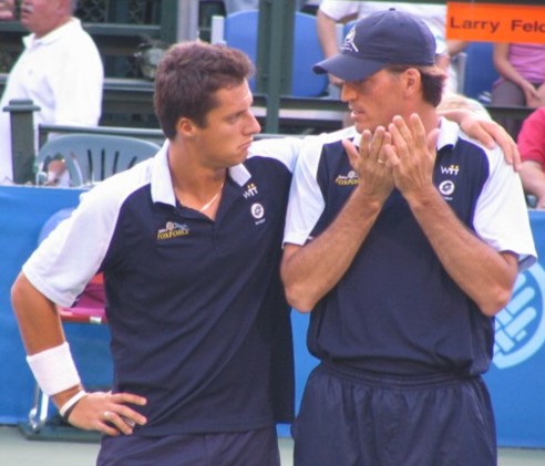 Goran Dragicevic and Don Johnson (2006 World Team Tennis)