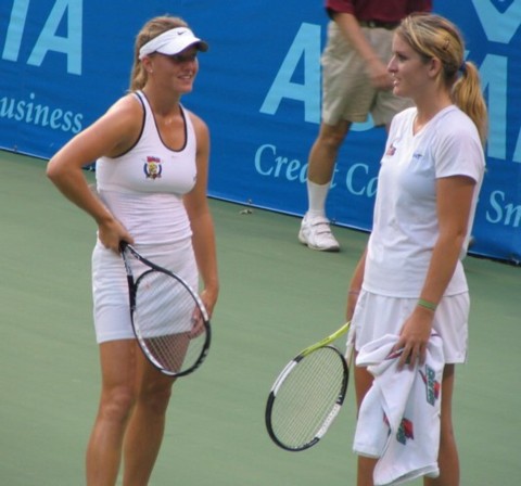 Julie Ditty and Kristen Schlukebir (2006 World Team Tennis)