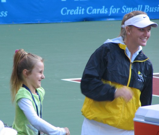 Julie Ditty and Vlada Kutuzova (2006 World Team Tennis)