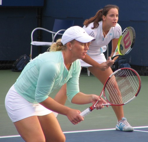 Jarmila Gajdosova and Bryanne Stewart (2006 US Open)