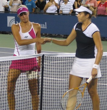 Andrea Hlavackova and Maria Jose Martinez (2006 US Open)