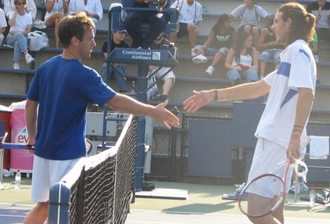 Juan Martin Del Potro and Brian Vahaly (2006 US Open)