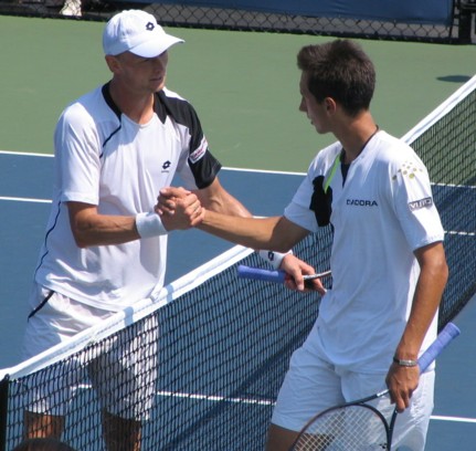 Kenneth Carlsen and Sergiy Stakhovsky (2006 US Open)