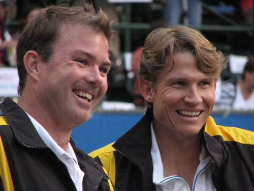 Rik De Voest and Ashley Fisher (2007 World Team Tennis)