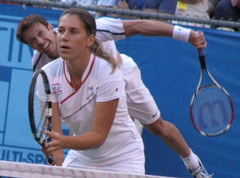 Daniel Nestor and Olga Savchuk (2007 World Team Tennis)