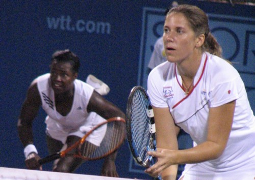 Jamea Jackson and Olga Savchuk (2007 World Team Tennis)