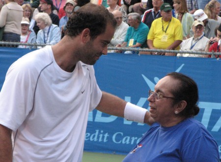 Pete Sampras and Nitty Singh (2007 World Team Tennis)