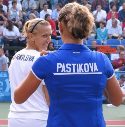 Gabriela Navratilova and Michaela Pastikova (2007 World Team Tennis)