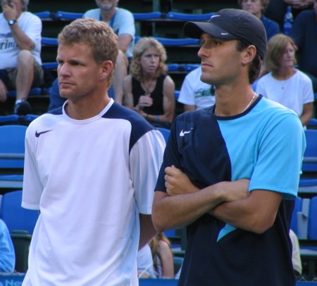 Mark Knowles and Sam Warburg (2007 World Team Tennis)