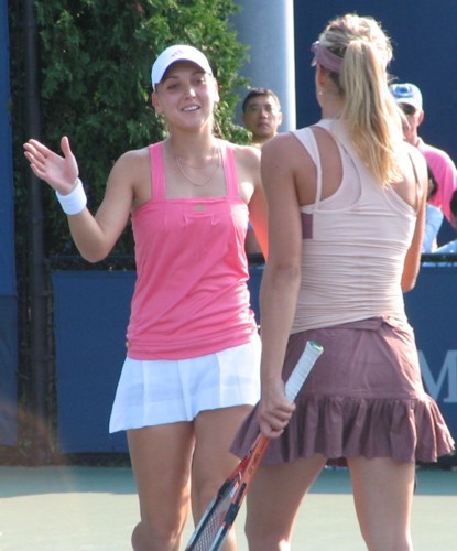 Maria Kirilenko and Elena Vesnina (2007 US Open)