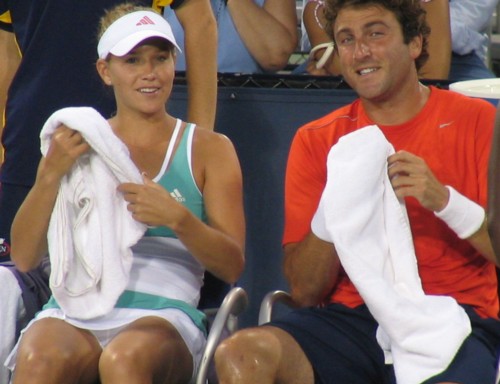 Justin Gimelstob and Ashley Harkleroad (2007 US Open)