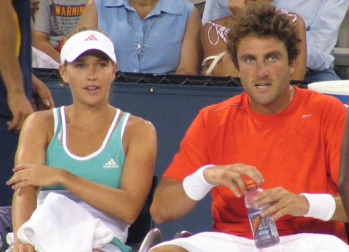 Justin Gimelstob and Ashley Harkleroad (2007 US Open)