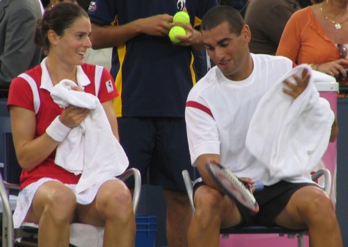 Nathalie Dechy and Andy Ram (2007 US Open)