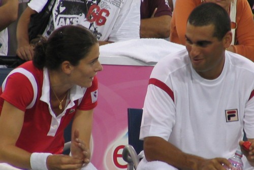 Nathalie Dechy and Andy Ram (2007 US Open)