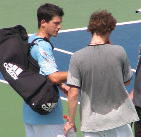 Tim Henman and Andy Murray (2007 US Open)