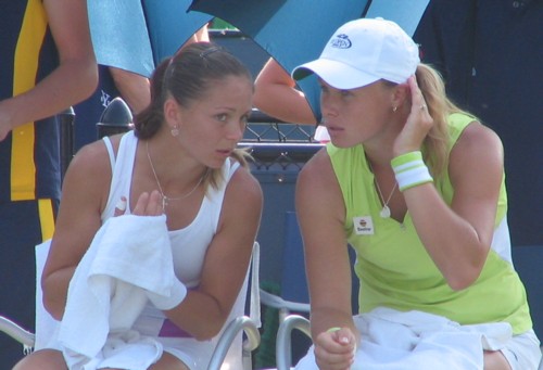 Vera Dushevina and Tatiana Perebiynis (2007 US Open)