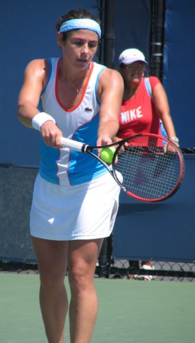 Virginia Ruano Pascual (2007 US Open)