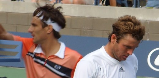 Mardy Fish and Tommy Robredo (2007 US Open)