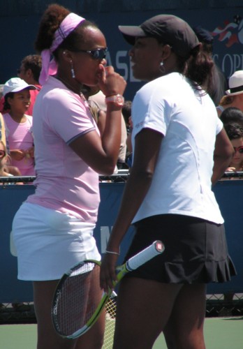 Angela Haynes and Ahsha Rolle (2008 US Open)