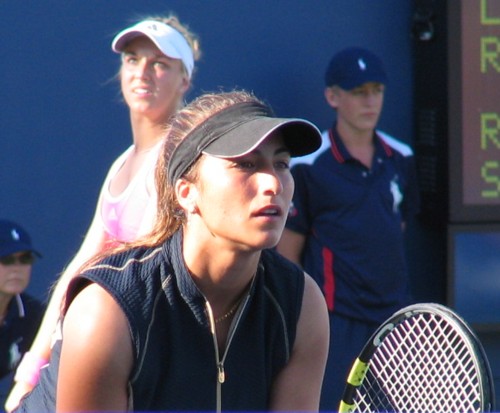 Sabine Lisicki and Aravane Rezai (2008 US Open)