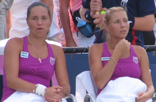 Alona Bondarenko and Kateryna Bondarenko (2008 US Open)