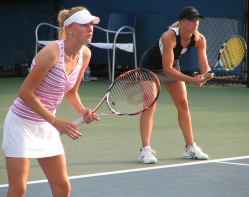 Jill Craybas and Olga Govortsova (2008 US Open)