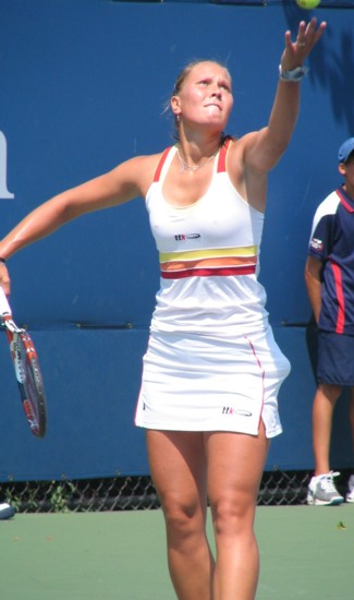 Lucie Hradecka (2008 US Open)