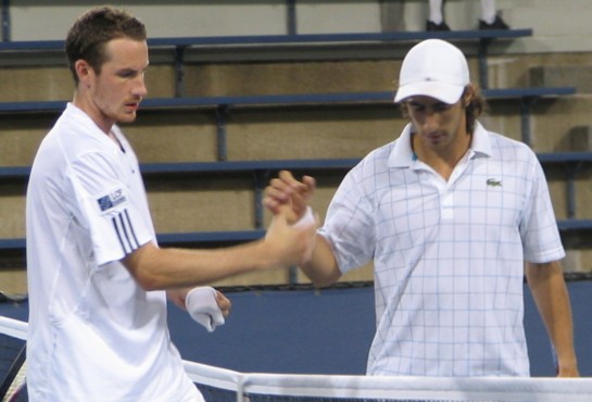 Richard Bloomfield and Pablo Cuevas (2008 US Open)