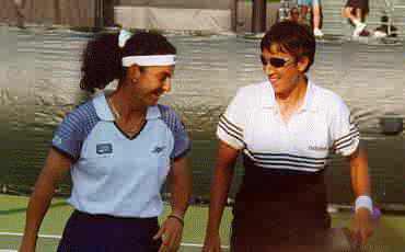 Arantxa Sanchez Vicario and Natasha Zvereva