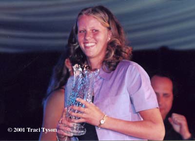 Daja Bedanova (2001 WTA Awards Ceremony at Indian Wells)