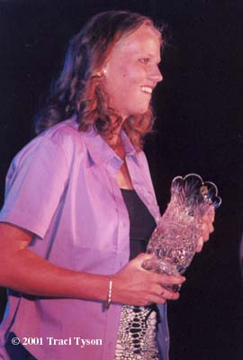 Daja Bedanova (2001 WTA Awards Ceremony at Indian Wells)