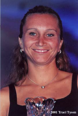 Iva Majoli (2001 WTA Awards Ceremony at Indian Wells)