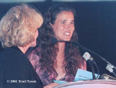 Mary Joe Fernandez (2001 WTA Awards Ceremony at Indian Wells)