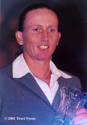 Nicole Pratt (2001 WTA Awards Ceremony at Indian Wells)