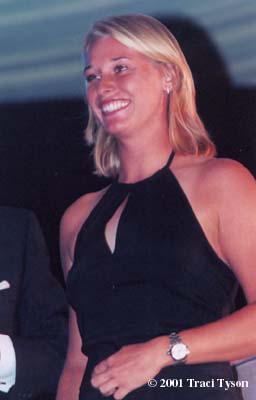 Barbara Schett (2001 WTA Awards Ceremony at Indian Wells)