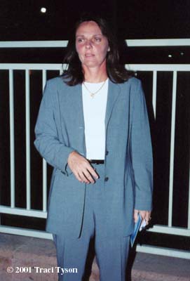 Nathalie Tauziat (2001 WTA Awards Ceremony at Indian Wells)